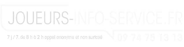 joueurs-info-service.fr — 09 74 75 13 13, 7 j/7 de 8 h à 2 h, appel anonyme et non surtaxé